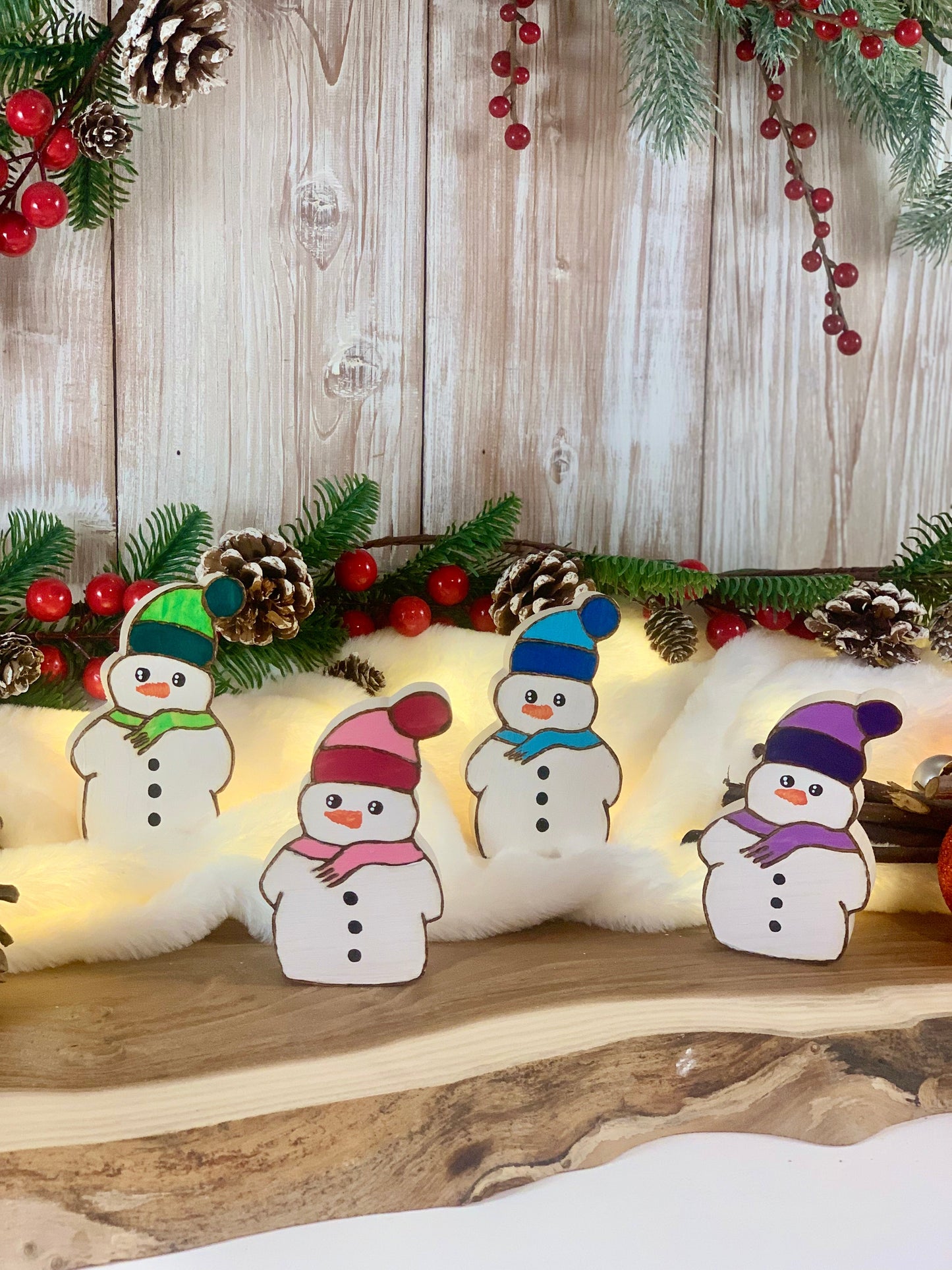 🎁PUPAZZO DI NEVE (ordine minimo 3 pezzi) Il Truciolo by MJ