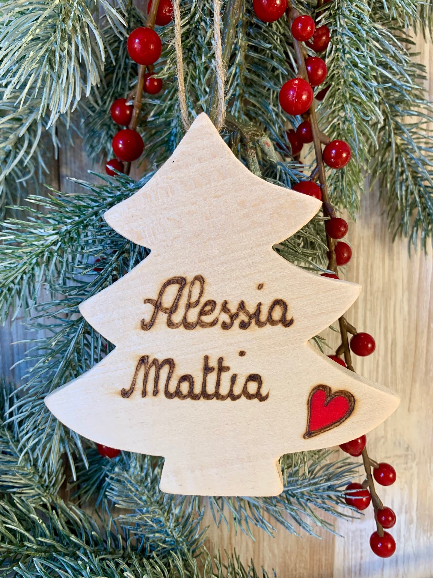 ADDOBBI PER ALBERO DI NATALE Il Truciolo by MJ
