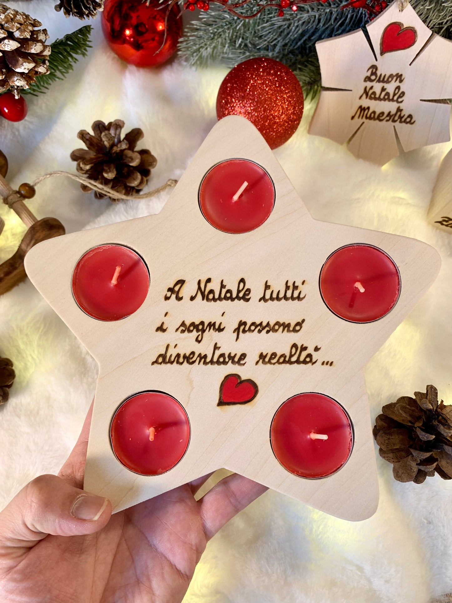 STELLA PORTA TEALIGHT Il Truciolo by MJ