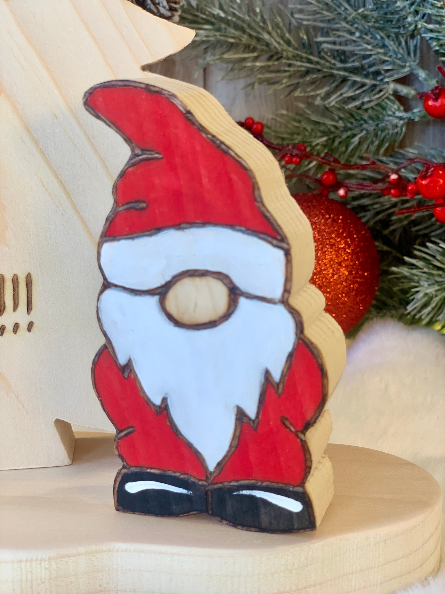 ALBERELLO CON BABBO NATALE Il Truciolo by MJ