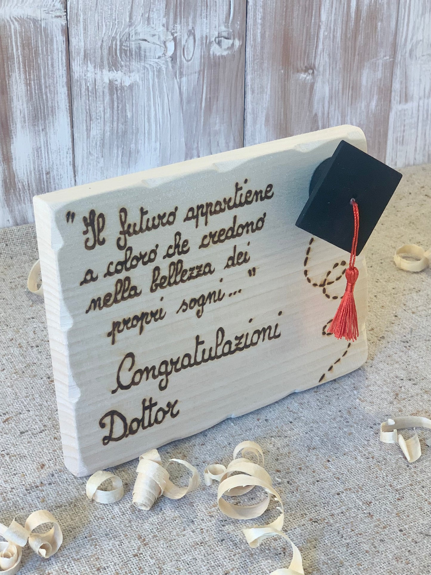 QUADRETTO LAUREA Il Truciolo by MJ