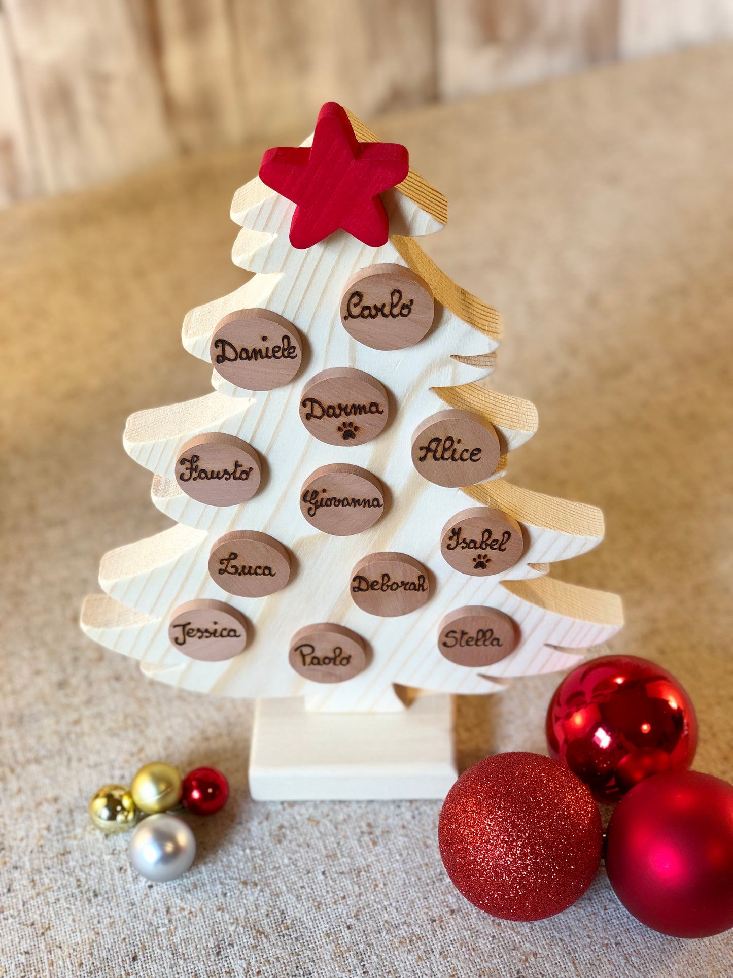ALBERO Merry Christmas Il Truciolo by MJ