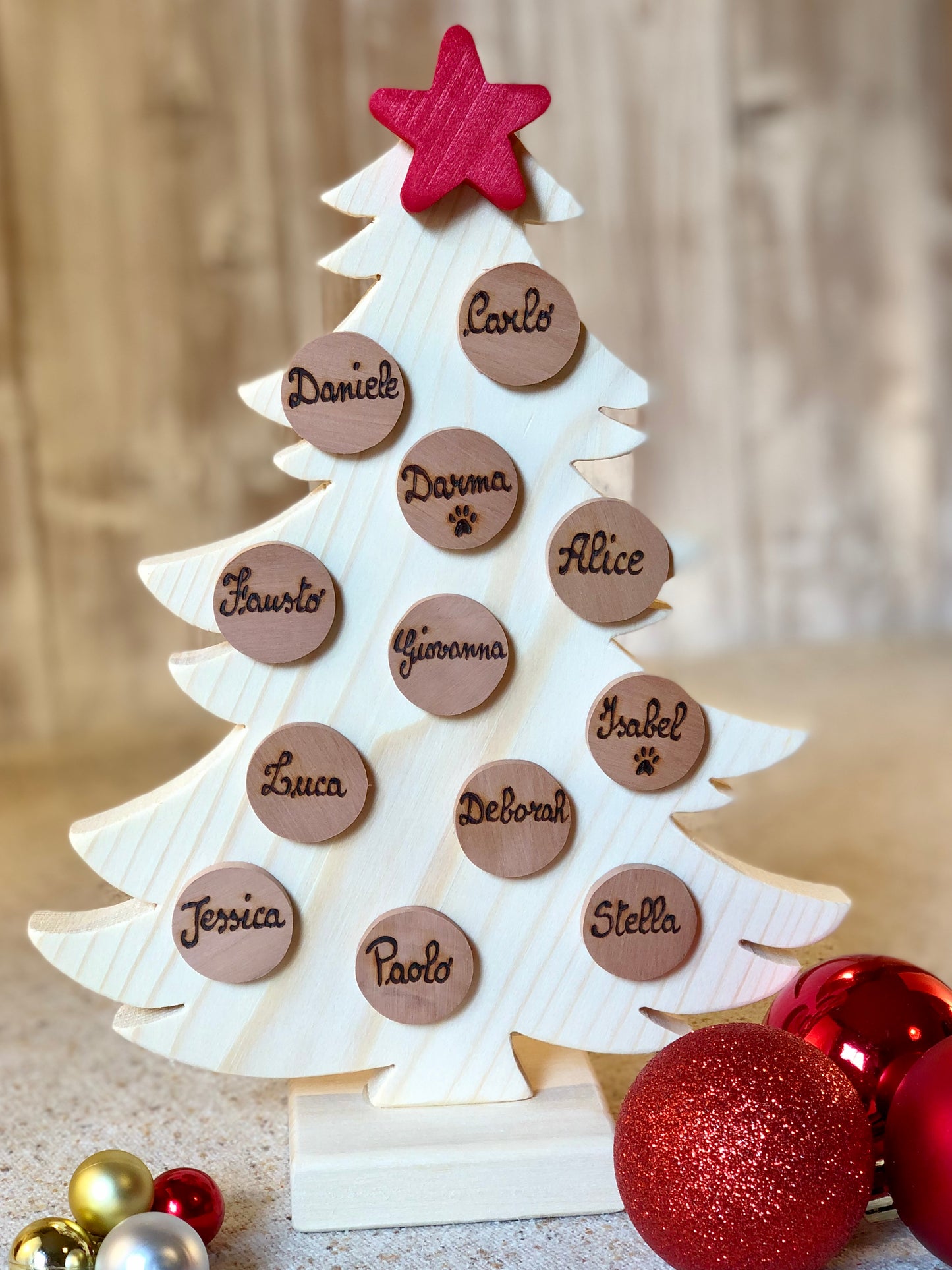 ALBERO Merry Christmas Il Truciolo by MJ
