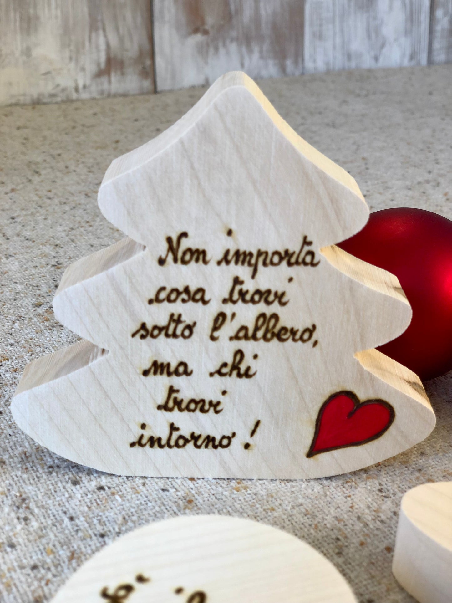 SAGOME DA APPOGGIO CON DEDICA Il Truciolo by MJ