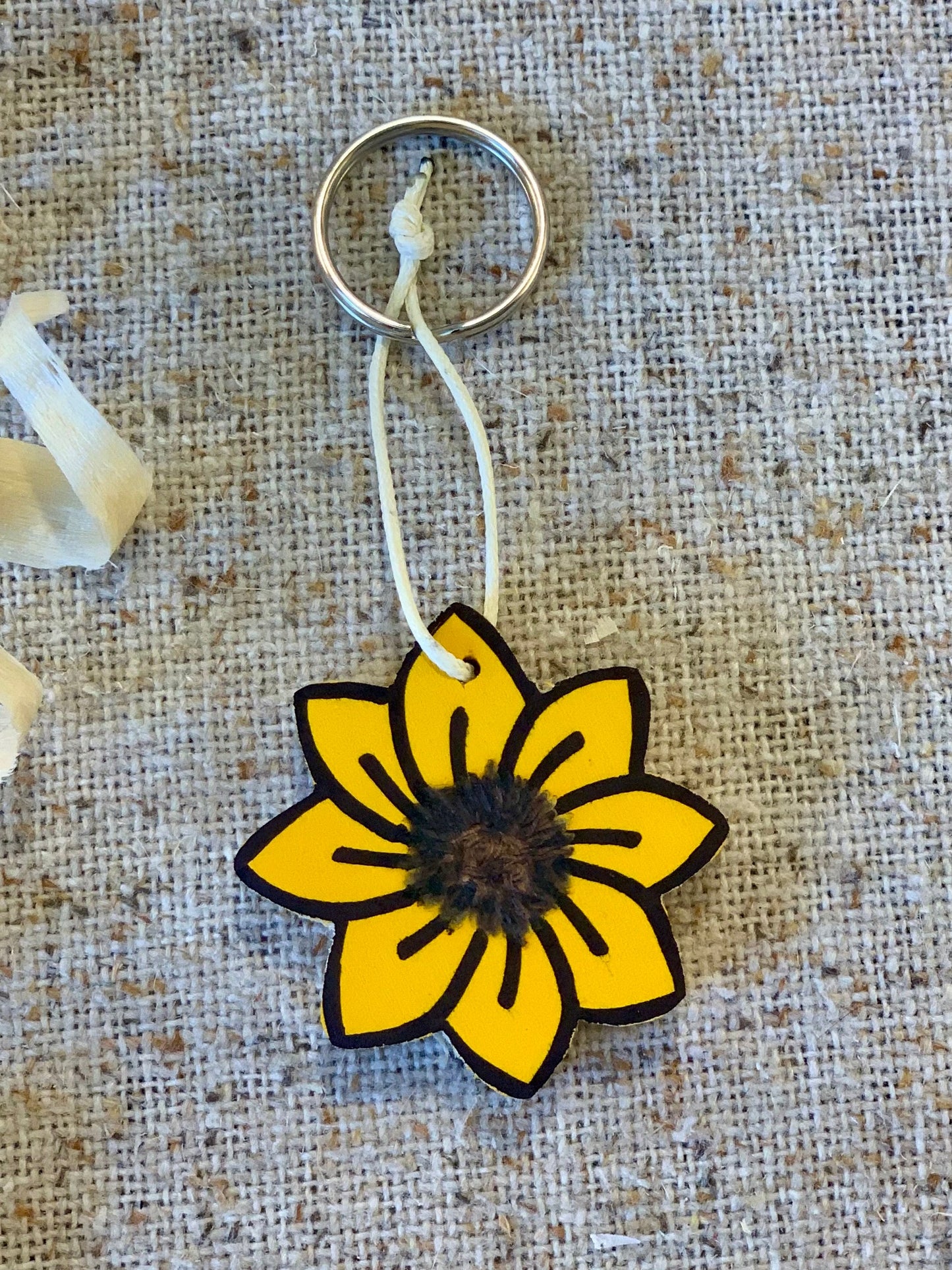 PORTACHIAVI GIRASOLE (ordine minimo 8 pezzi) Il Truciolo by MJ