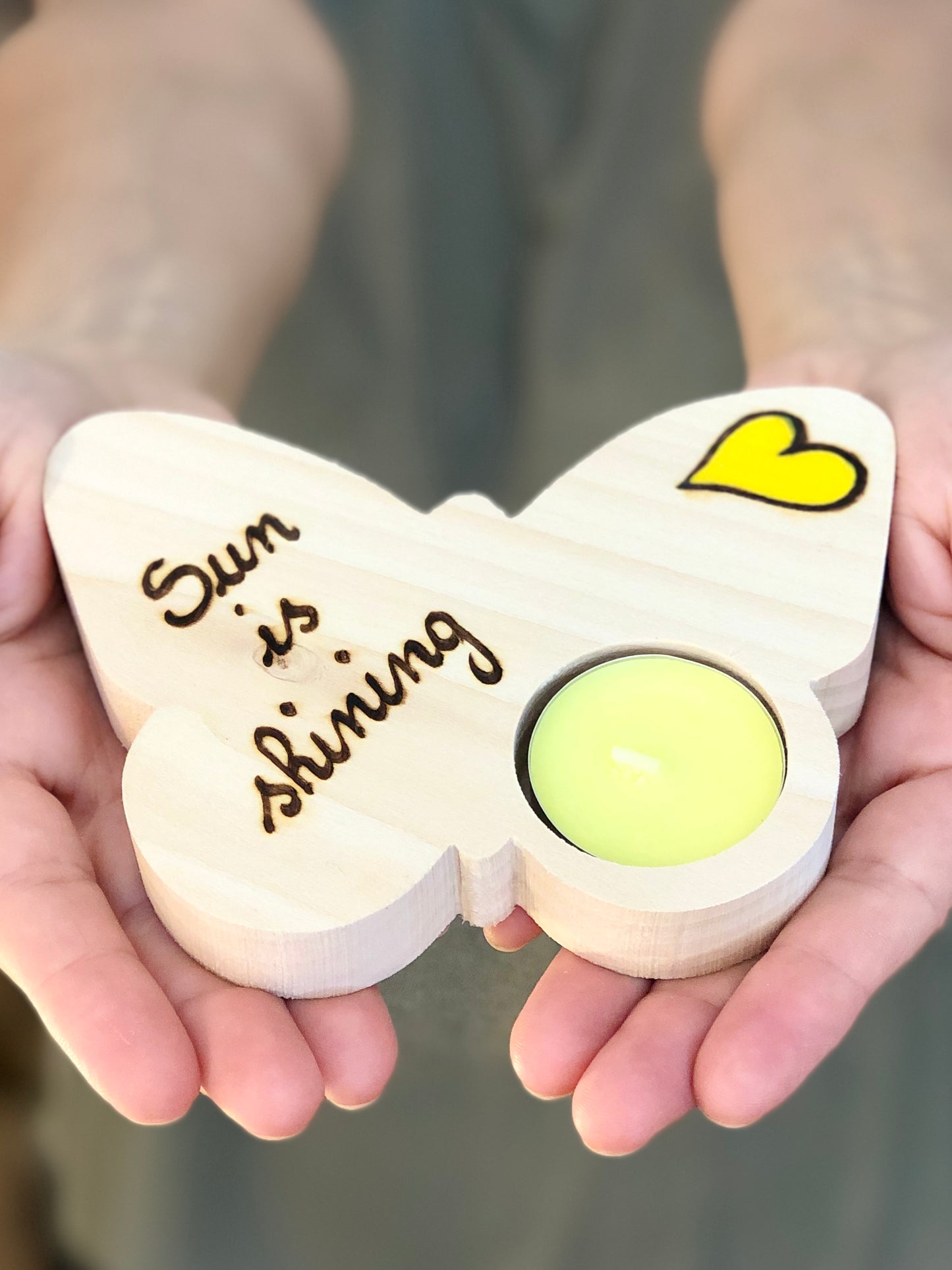 PORTA TEALIGHT Il Truciolo by MJ