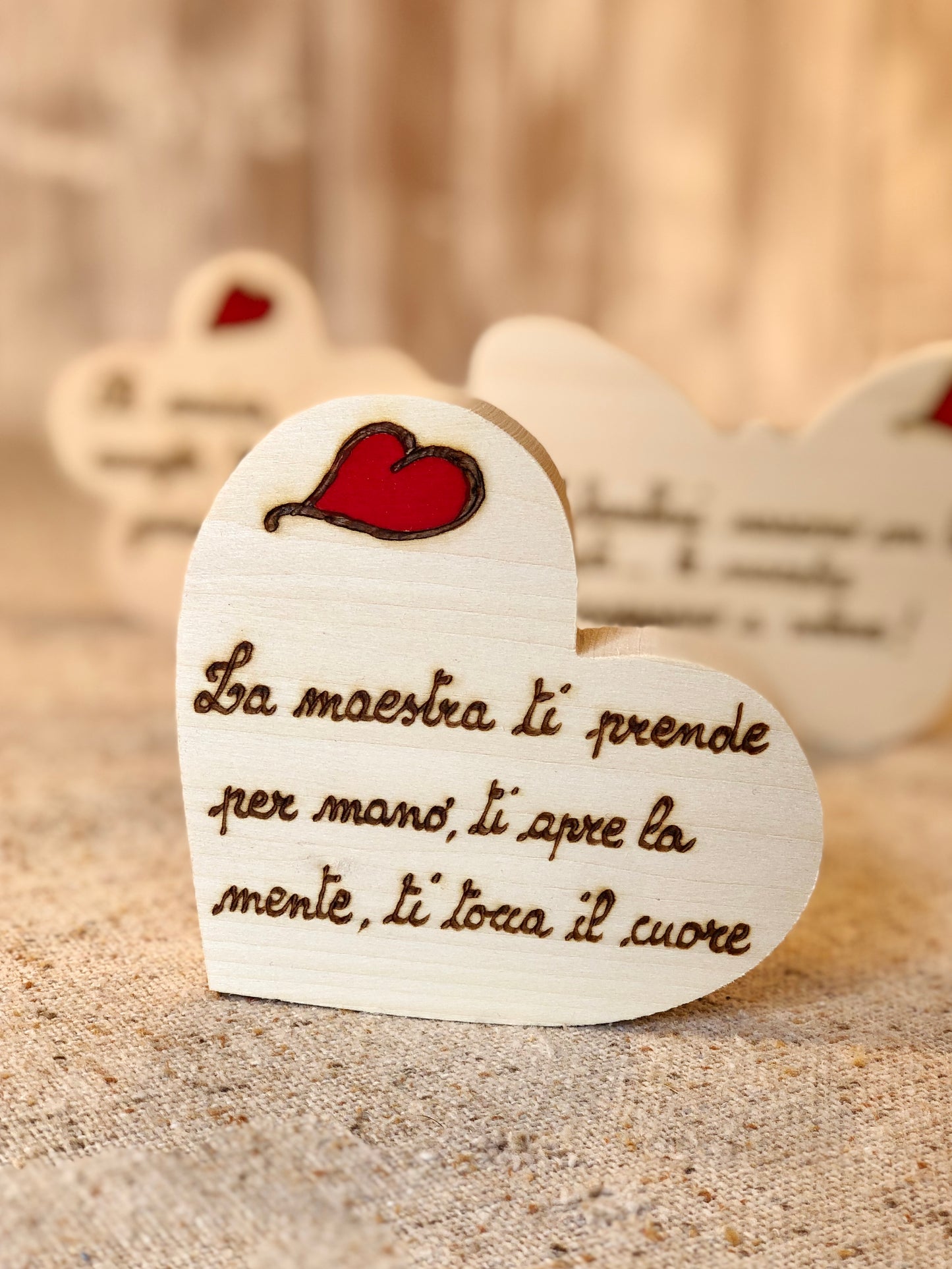 SAGOME PORTAFOTO CON DEDICA MAESTRE Il Truciolo by MJ