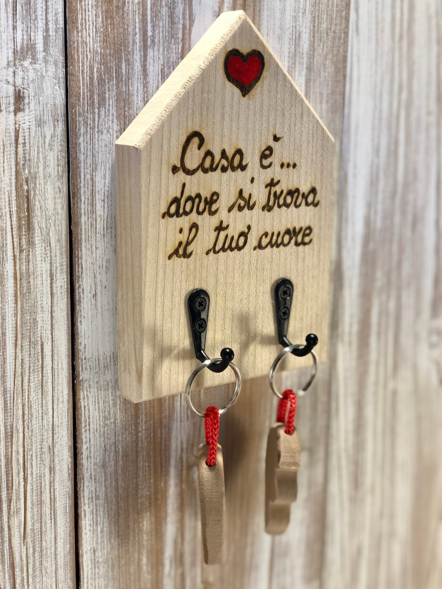 CASETTA PORTACHIAVI COPPIA NONNI Il Truciolo by MJ