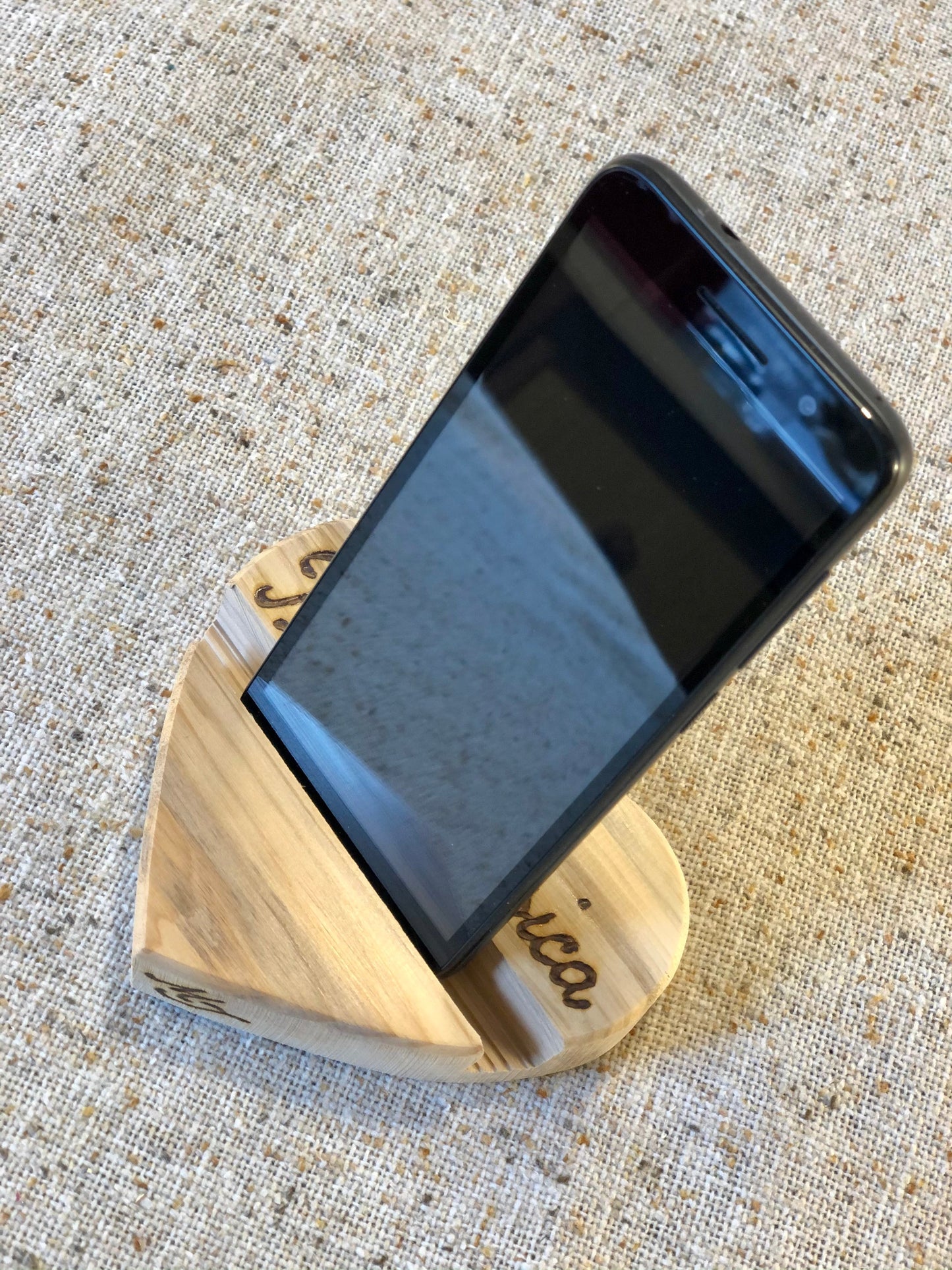 CUORE PORTA CELLULARE (ordine minimo 8 pezzi) Il Truciolo by MJ