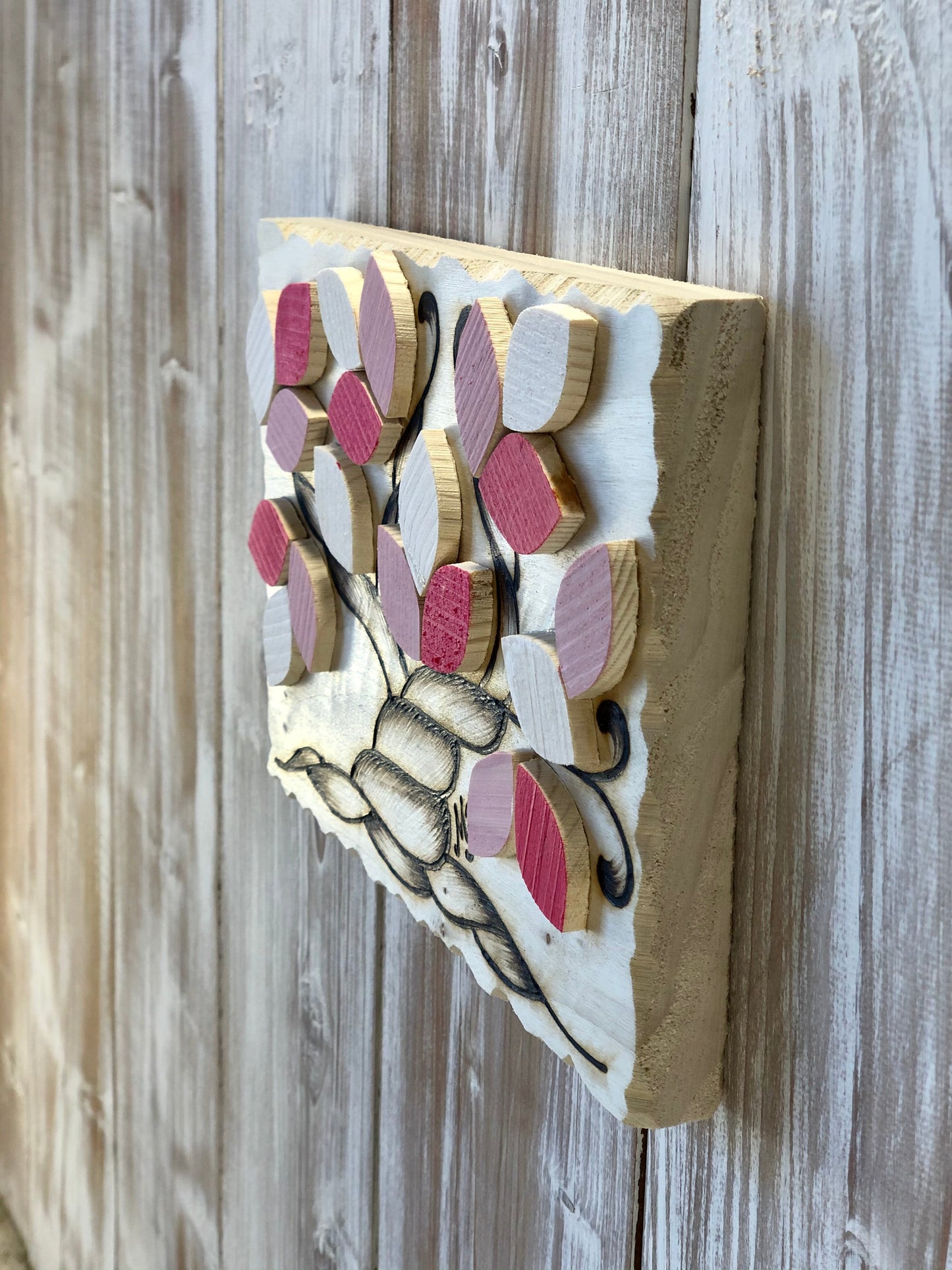 ALBERO DELLA VITA ROSA 20x15cm (ordine minimo 5 pezzi) Il Truciolo by MJ