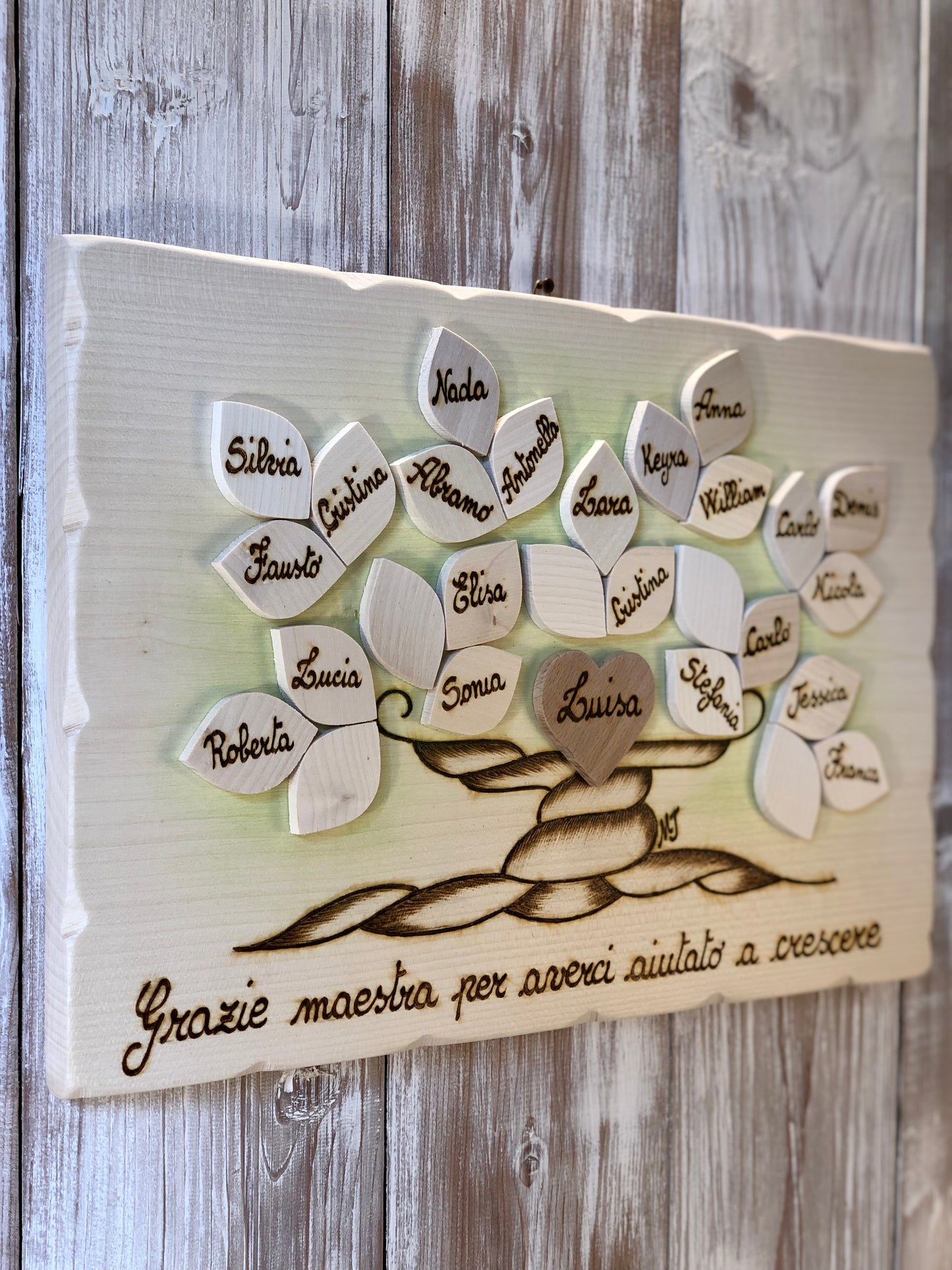 QUADRO GRANDE ALBERO DELLA CLASSE Il Truciolo by MJ