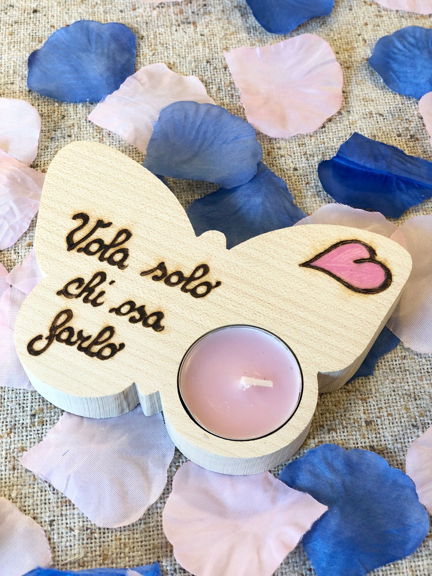 PORTA TEALIGHT (Copia) Il Truciolo by MJ