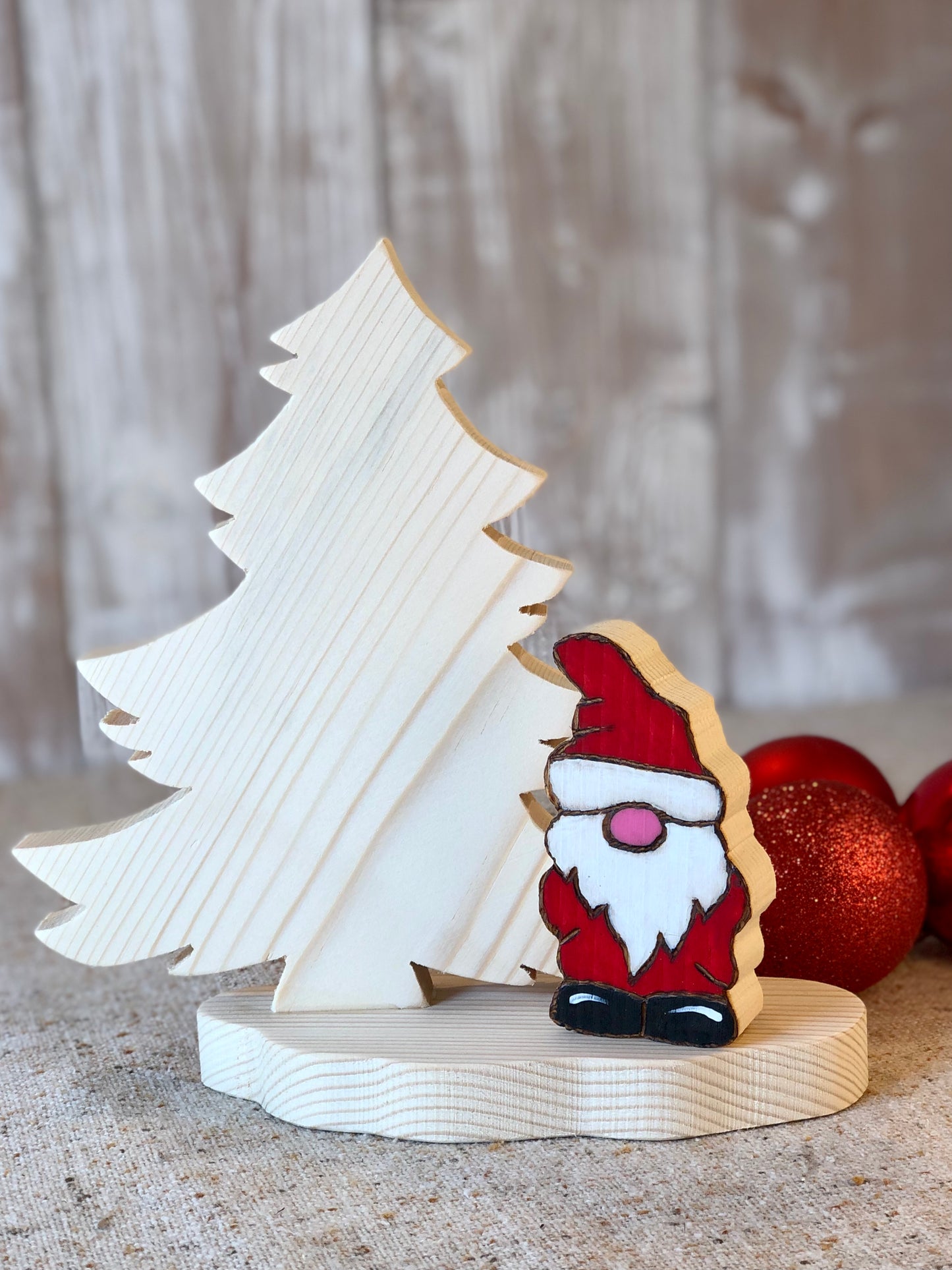 ALBERELLO CON BABBO NATALE Il Truciolo by MJ