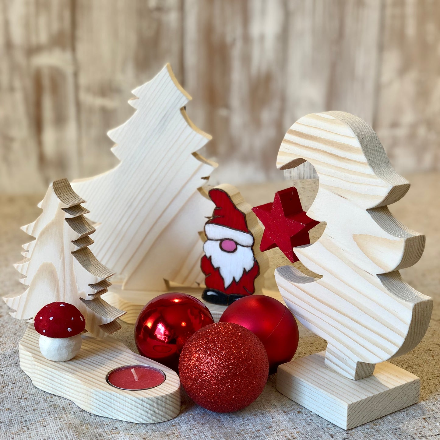 ALBERELLO CON BABBO NATALE Il Truciolo by MJ