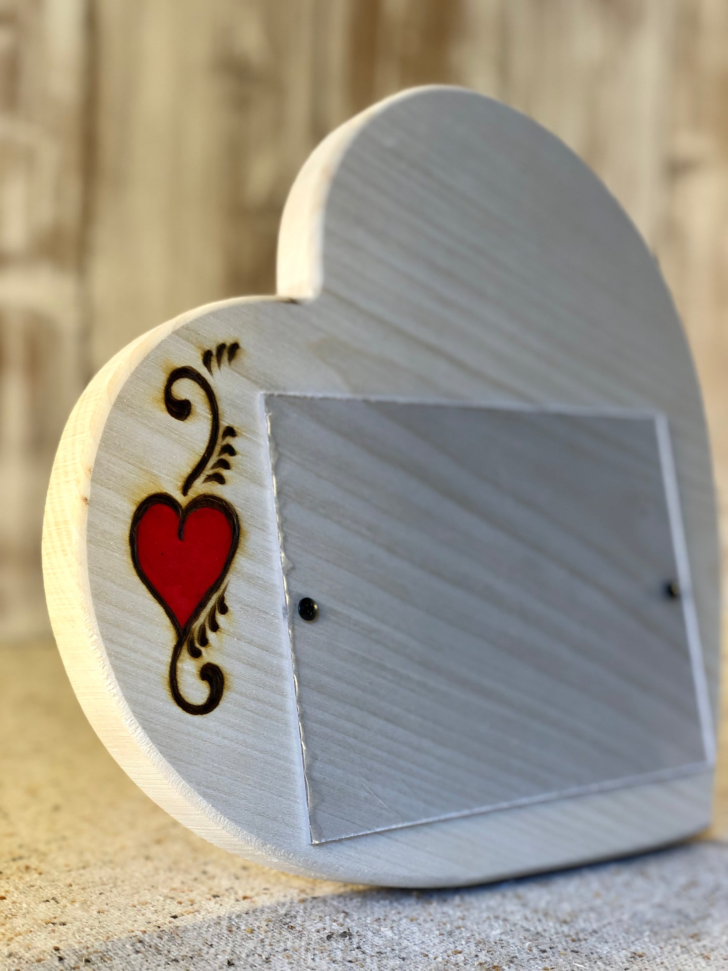 CORNICE PORTAFOTO A CUORE (per foto 15x10cm) (copia) Il Truciolo by MJ