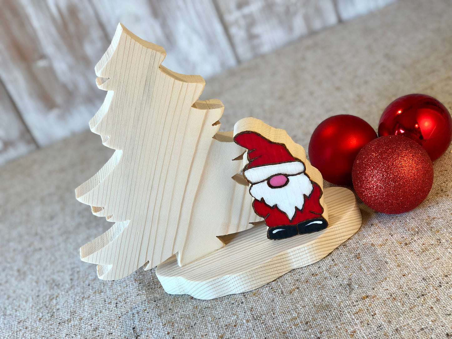 ALBERELLO CON BABBO NATALE Il Truciolo by MJ