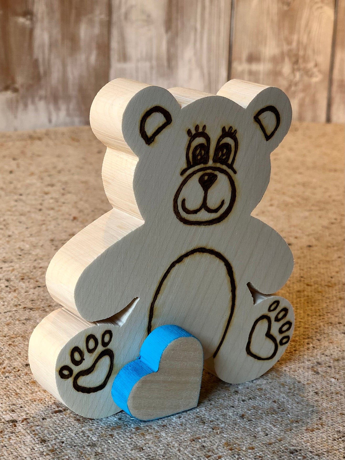 ORSETTO PICCOLO (ordine minimo 8 pezzi) Il Truciolo by MJ