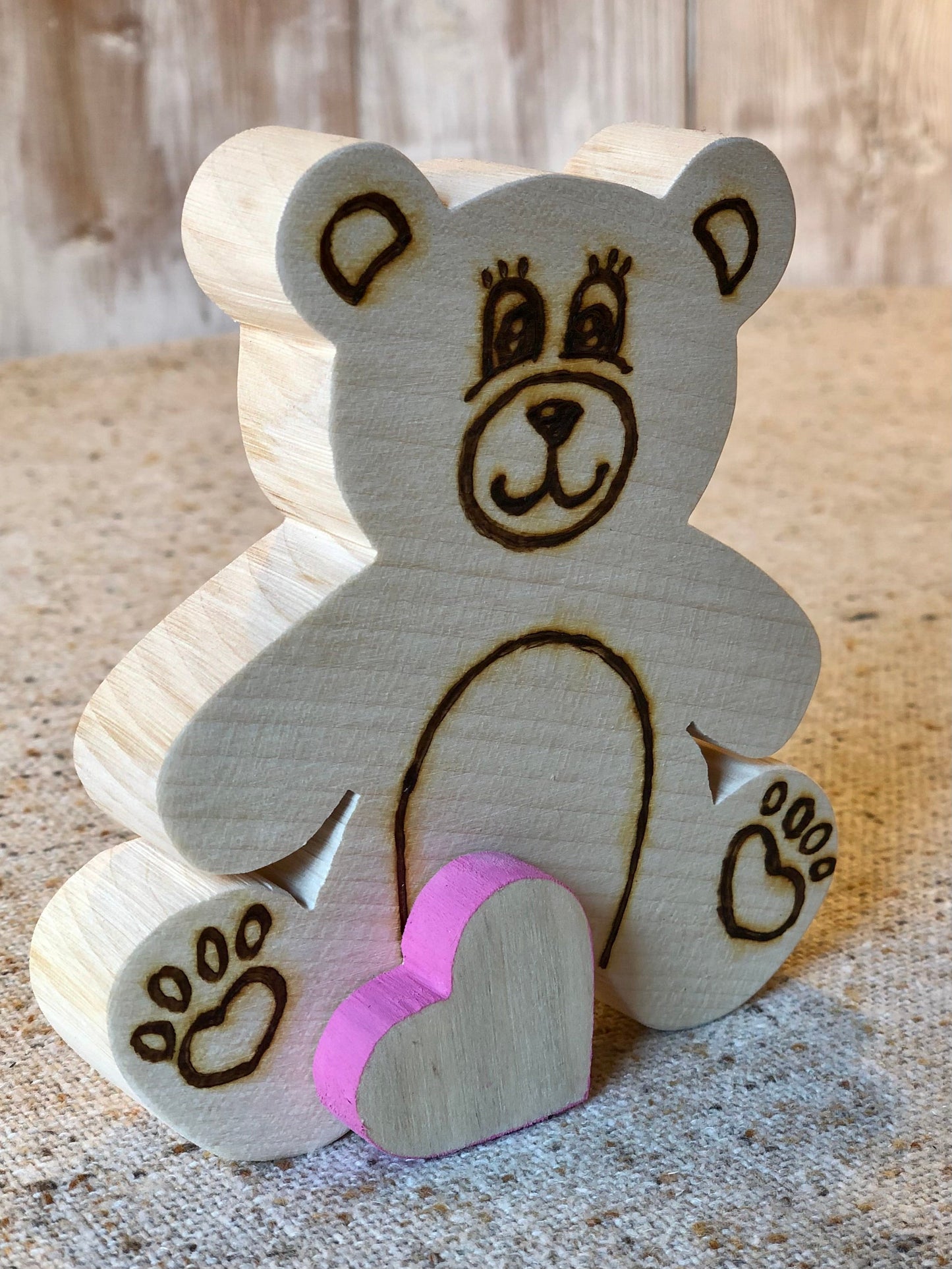 ORSETTO PICCOLO (ordine minimo 8 pezzi) Il Truciolo by MJ
