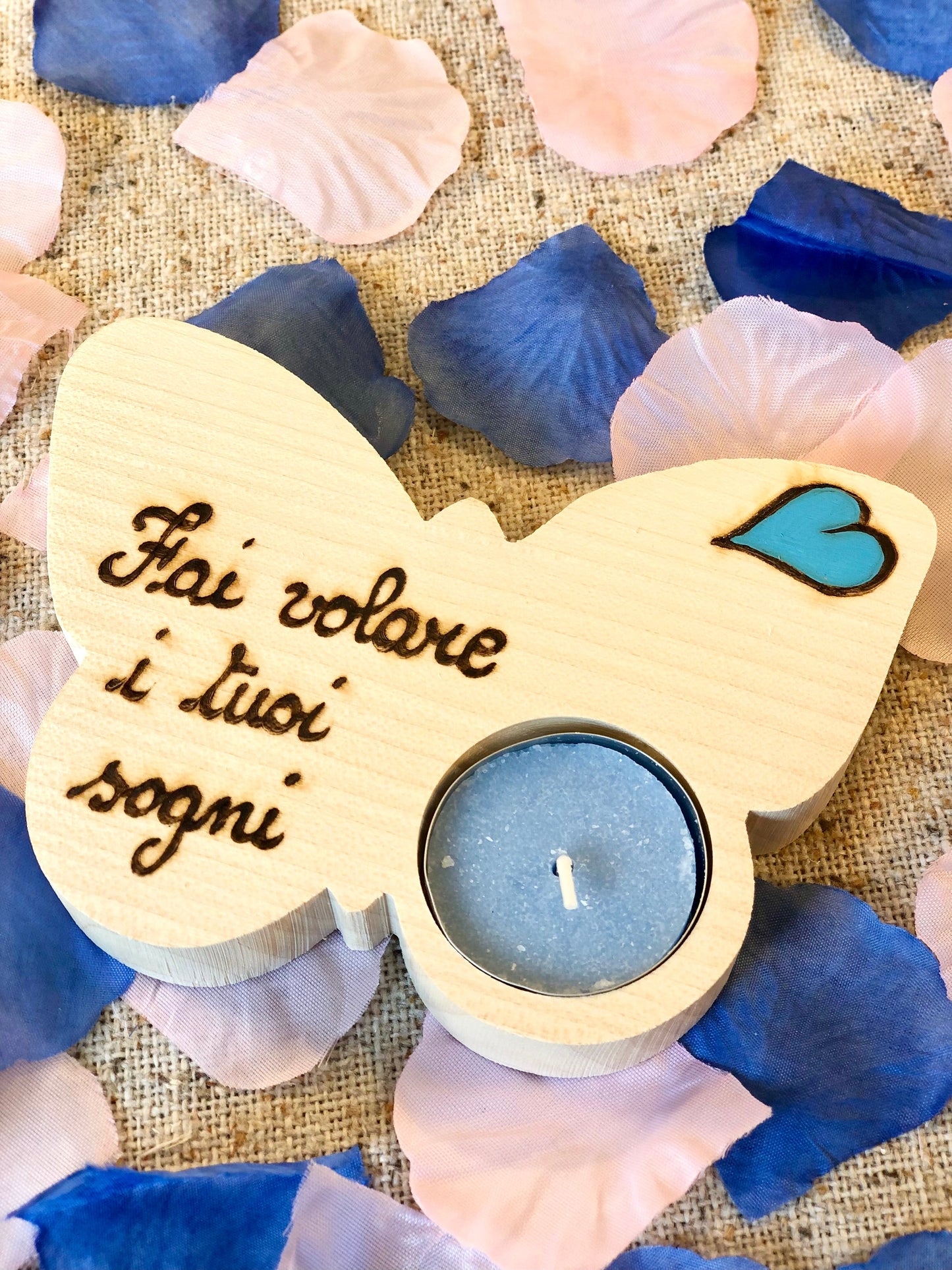 PORTA TEALIGHT (Copia) Il Truciolo by MJ