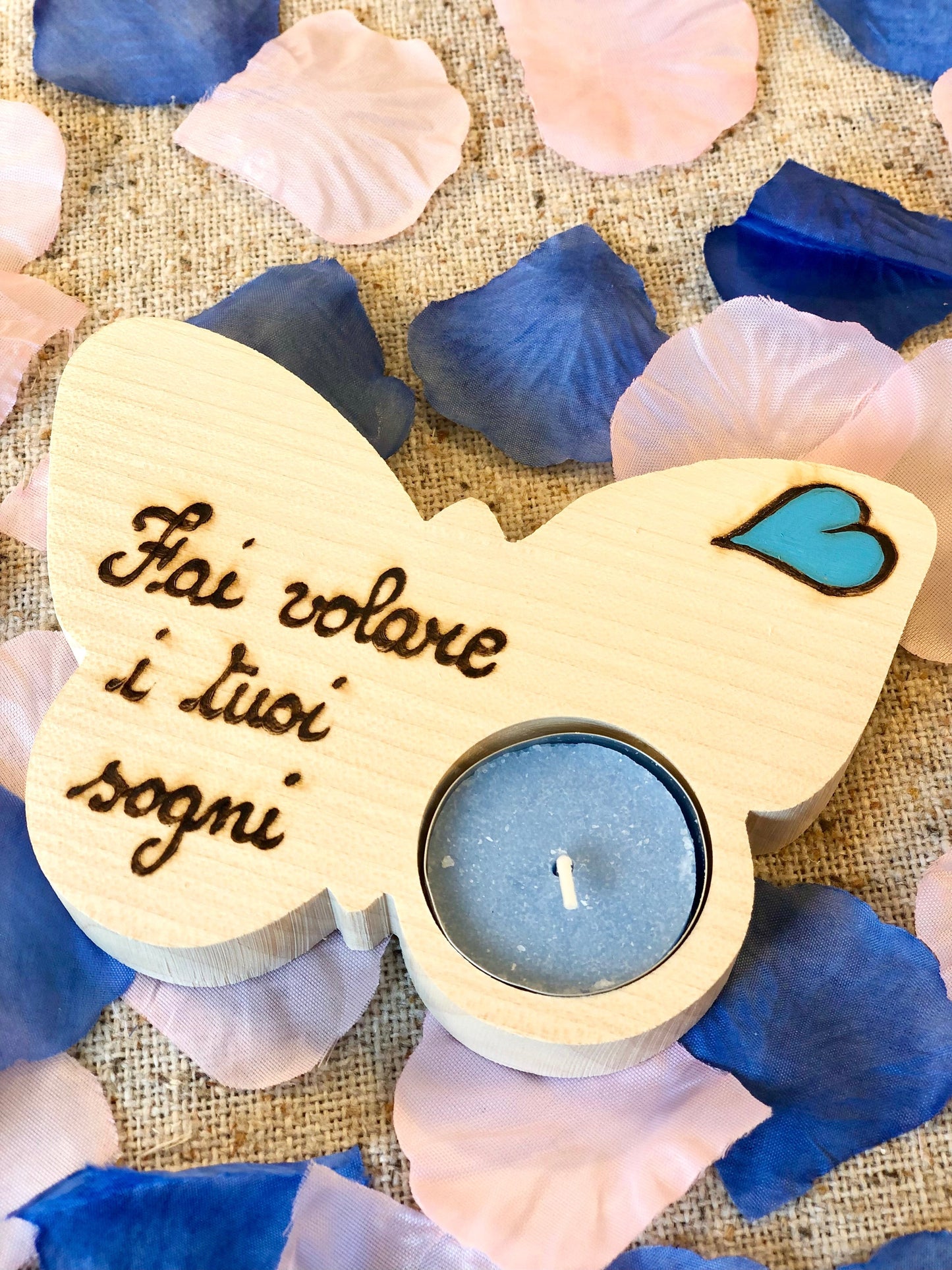 PORTA TEALIGHT (ordine minimo 8 pezzi) (Copia) Il Truciolo by MJ