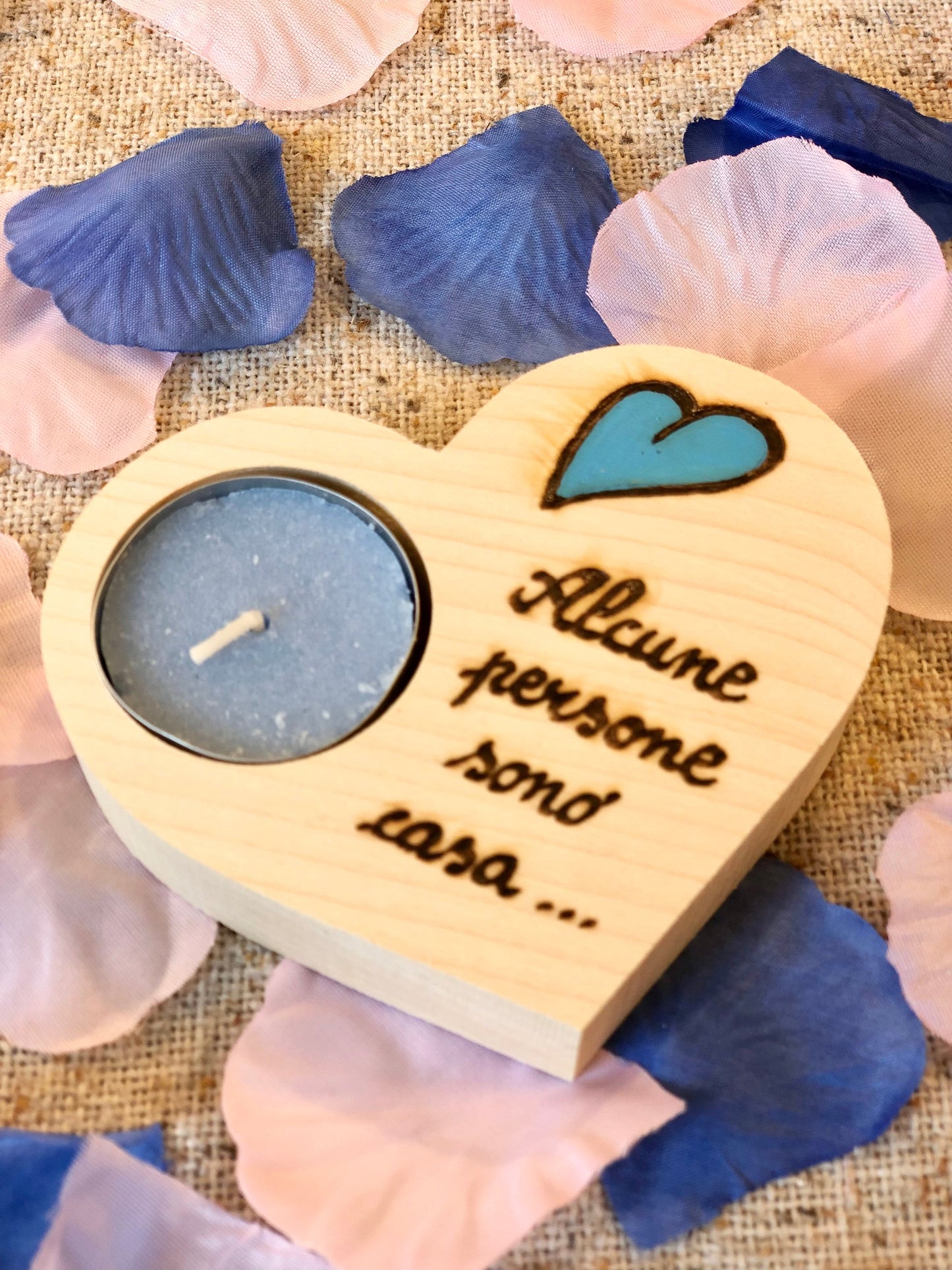 PORTA TEALIGHT (Copia) Il Truciolo by MJ