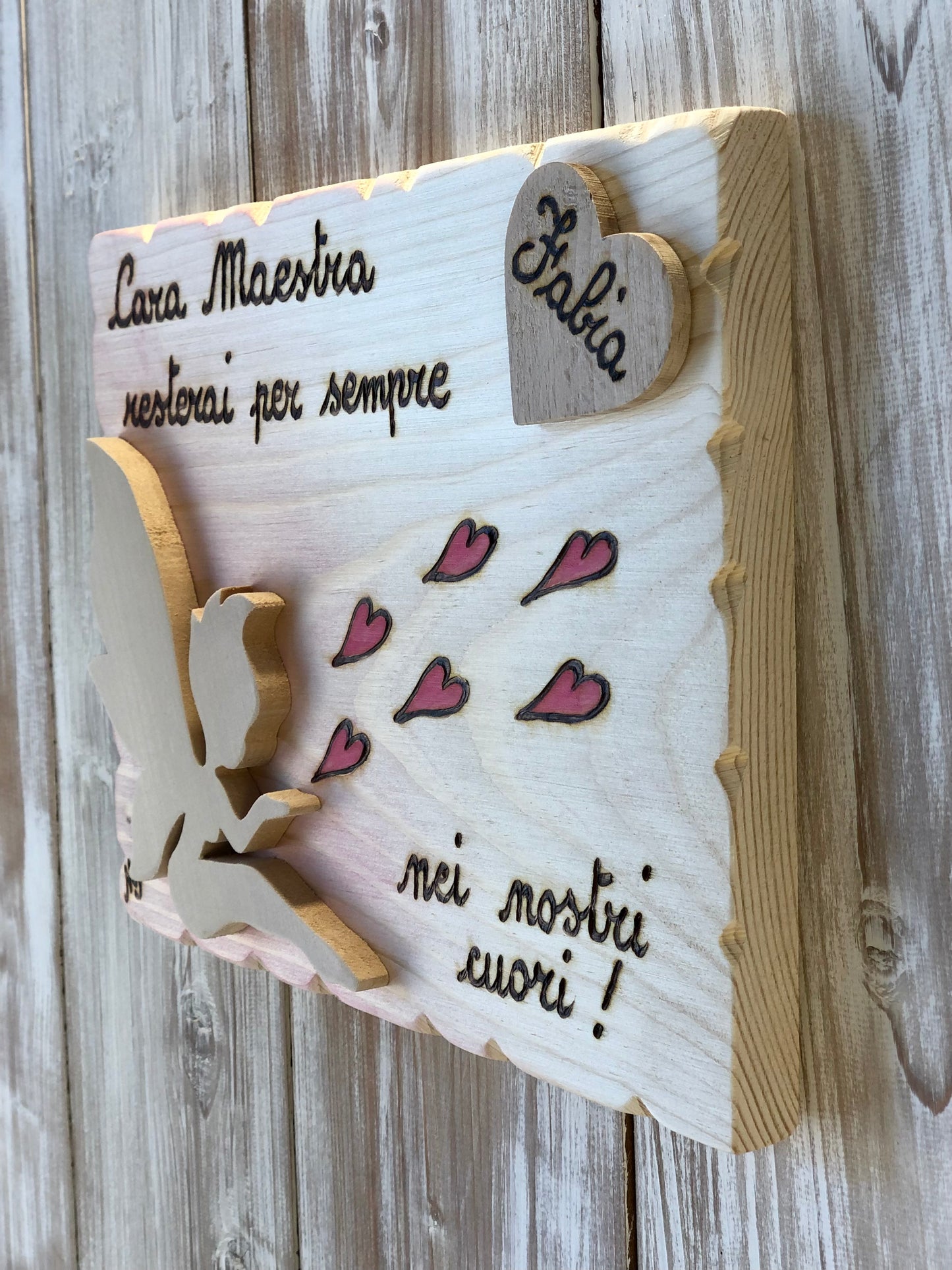 QUADRETTO PER LE MAESTRE Il Truciolo by MJ