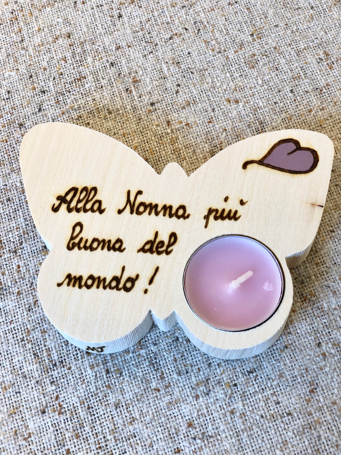 PORTA TEALIGHT NONNI Il Truciolo by MJ