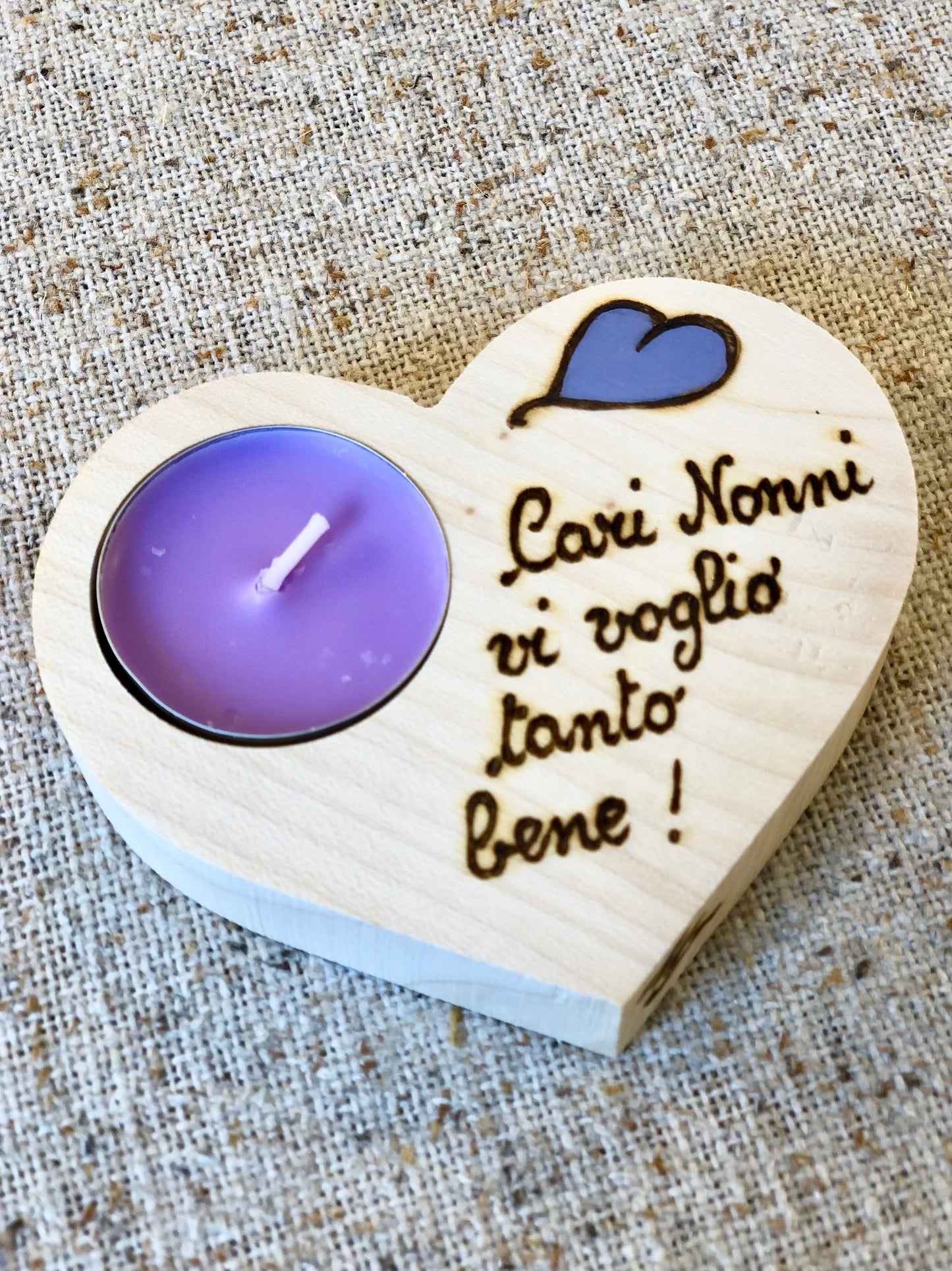 PORTA TEALIGHT NONNI Il Truciolo by MJ