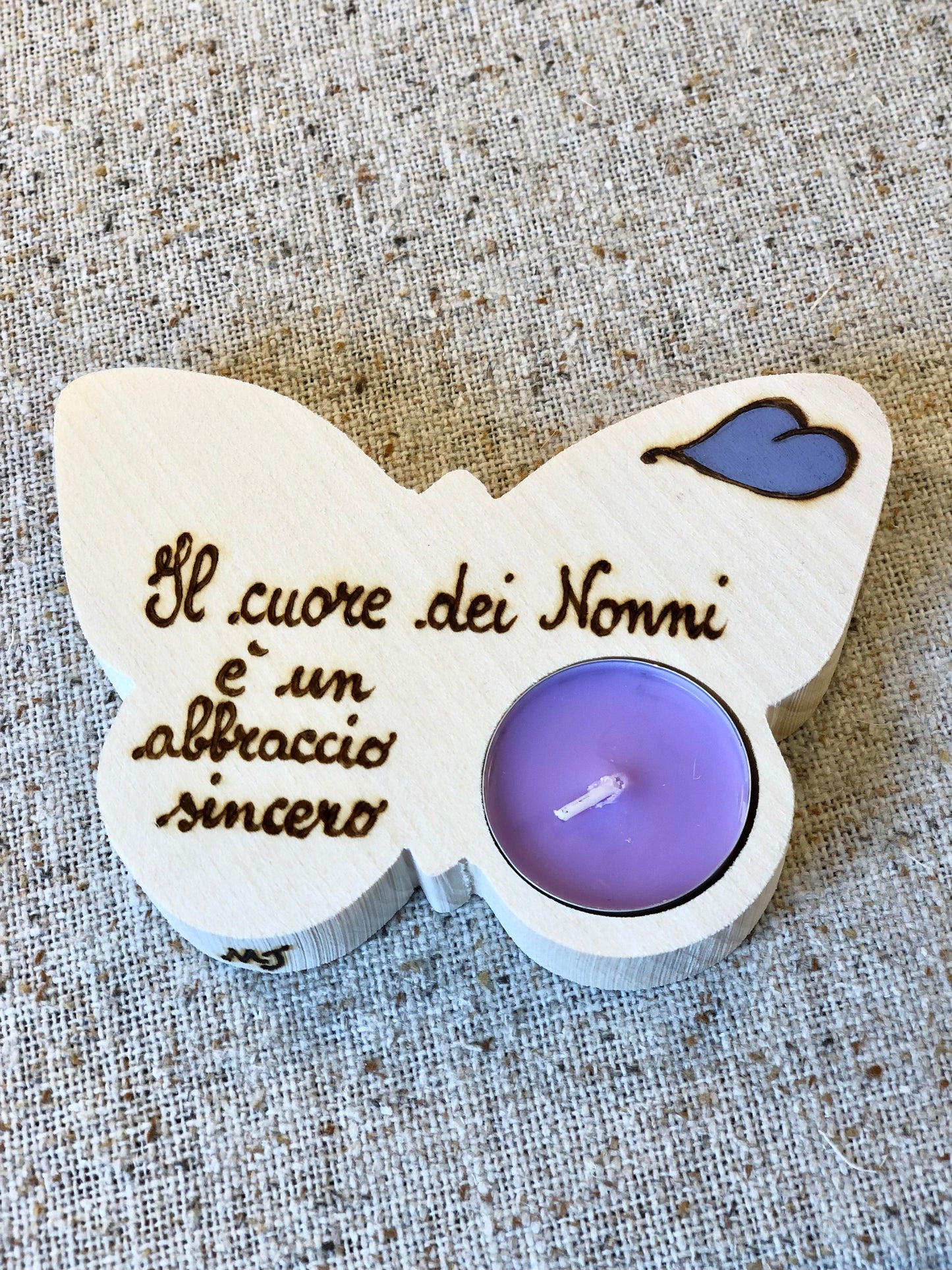 PORTA TEALIGHT NONNI (Copia) Il Truciolo by MJ