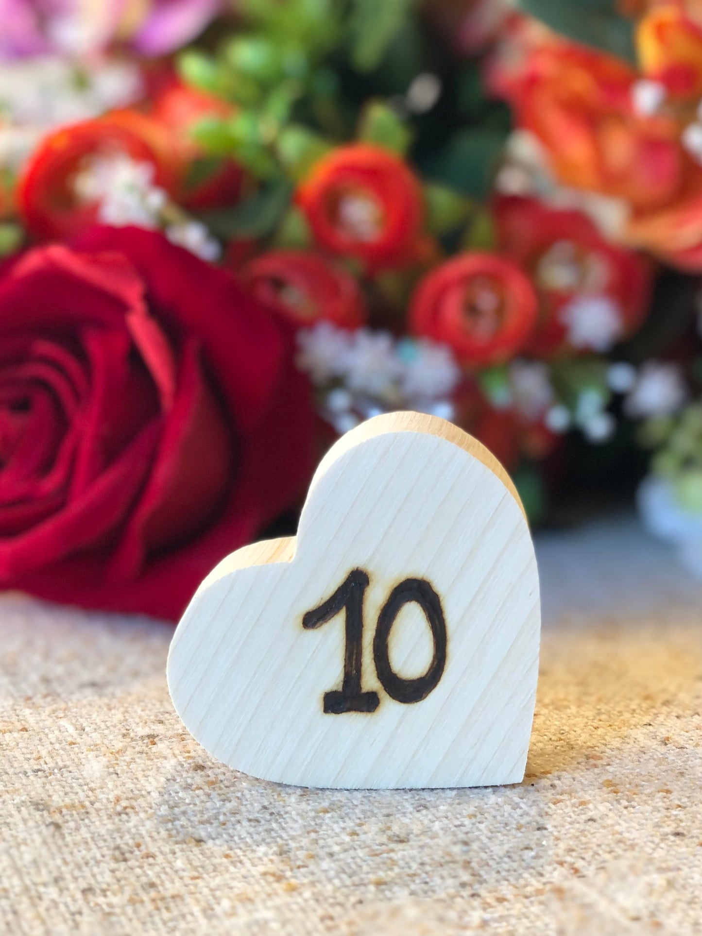 CUORI SEGNAPOSTO (ordine minimo 10 pezzi) Il Truciolo by MJ