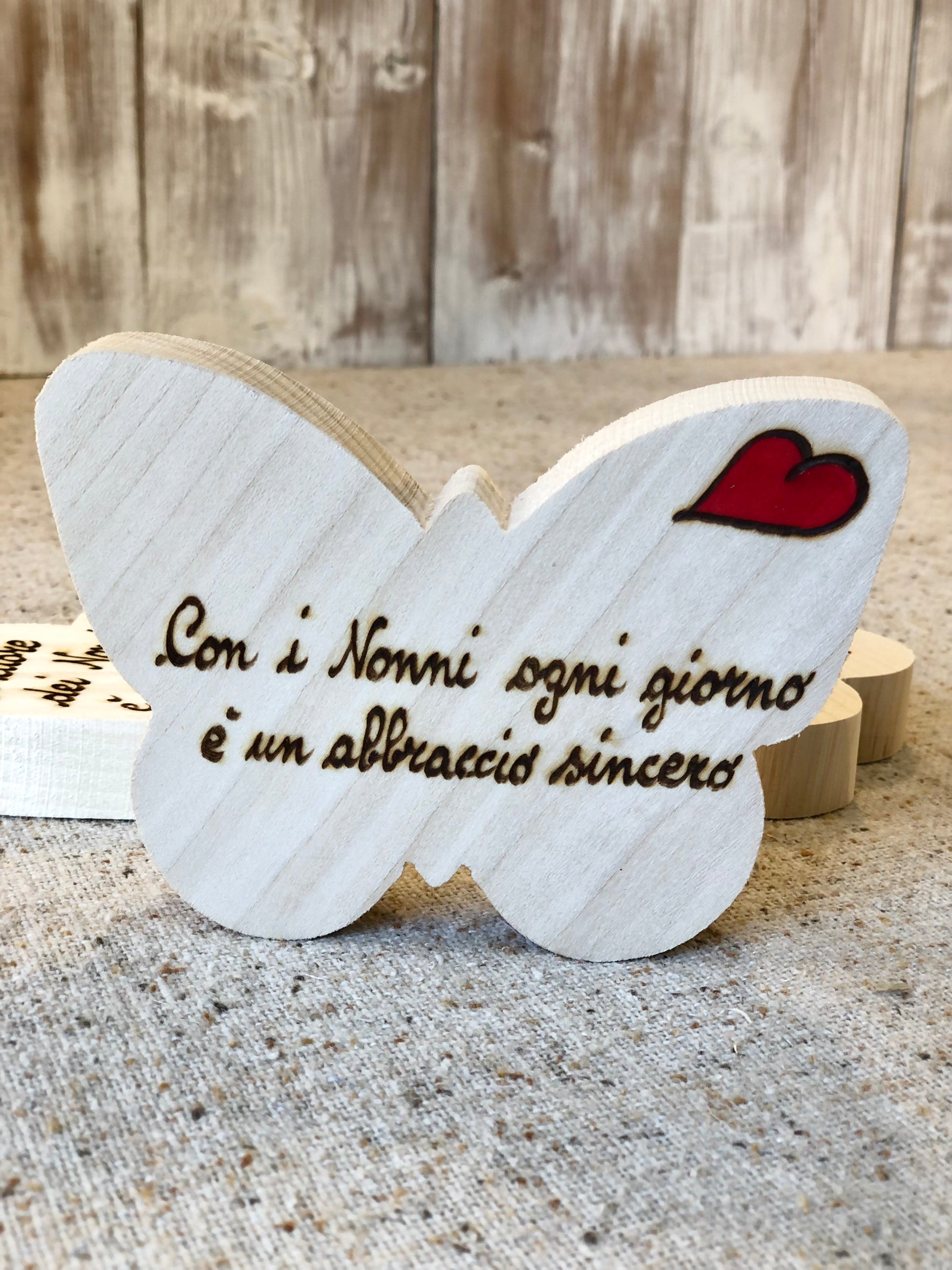 SAGOME CON DEDICA PER I NONNI Il Truciolo by MJ