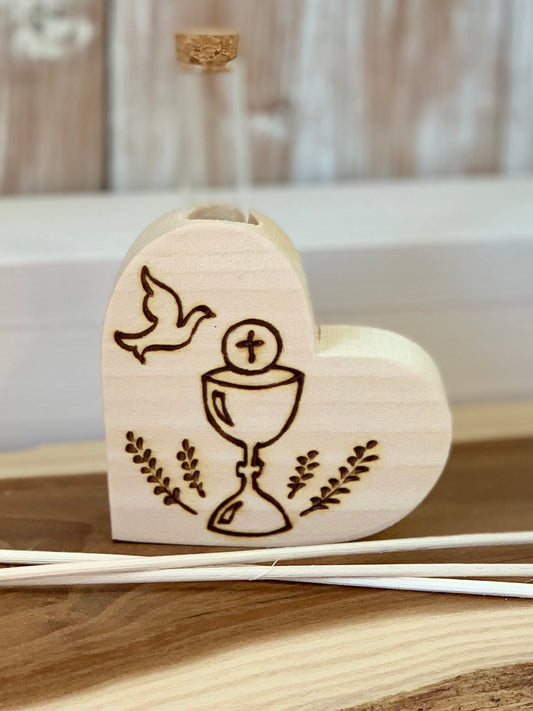 PROFUMATORE  CUORE (ordine minimo 8 pezzi) Il Truciolo by MJ