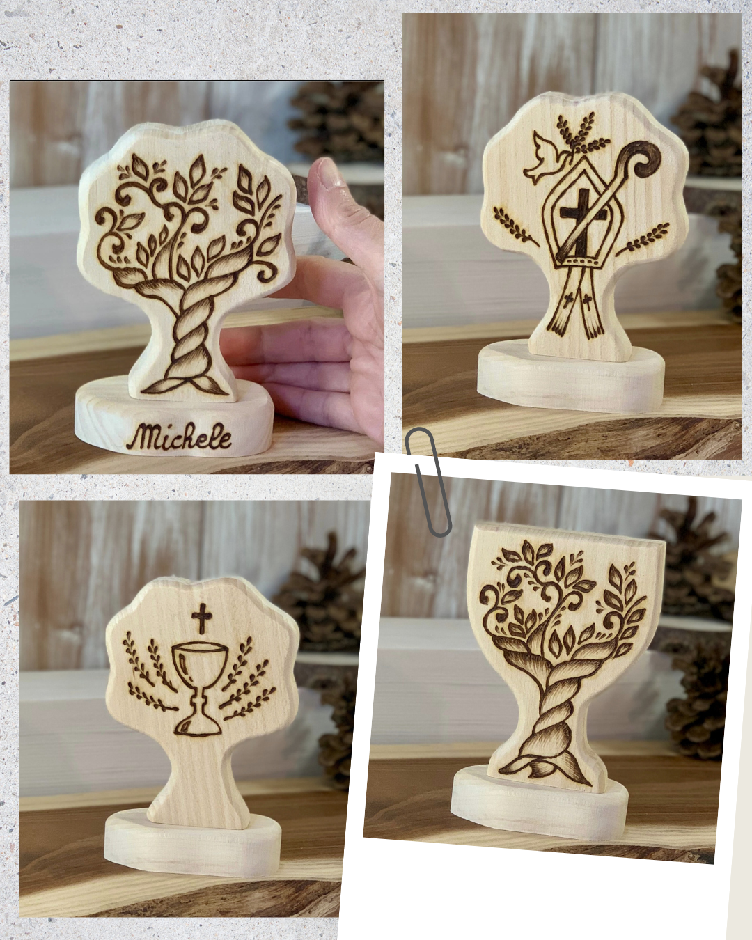 ALBERELLO BOMBONIERA (ordine minimo 8 pezzi) Il Truciolo by MJ