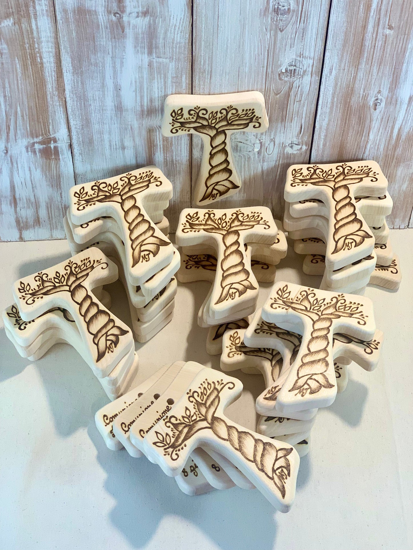 TAU DI SAN FRANCESCO (ordine minimo 8 pezzi) Il Truciolo by MJ