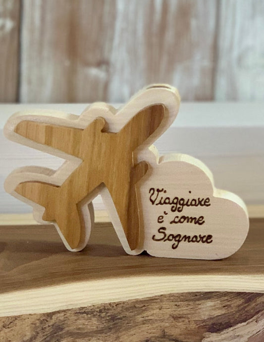 AEREO CON CUORE (ordine minimo 8 pezzi) Il Truciolo by MJ