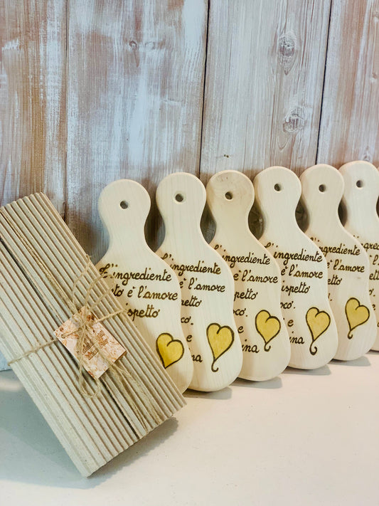 TAGLIERE SOGNO (ordine minimo 8 pezzi) Il Truciolo by MJ