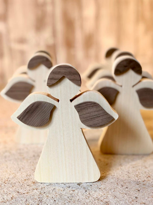 ANGIOLETTO in legno naturale (ordine minimo 8 pezzi) Il Truciolo by MJ