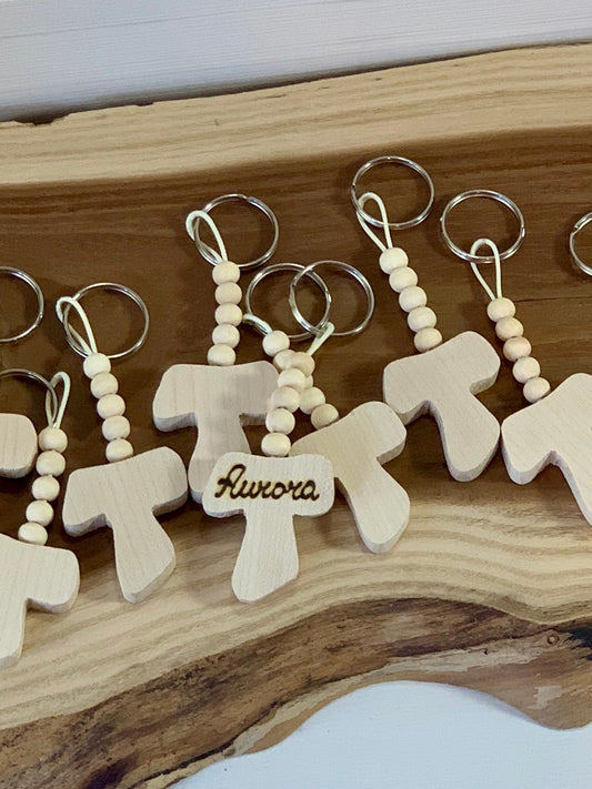 PORTACHIAVI TAU (ordine minimo 8 pezzi) Il Truciolo by MJ