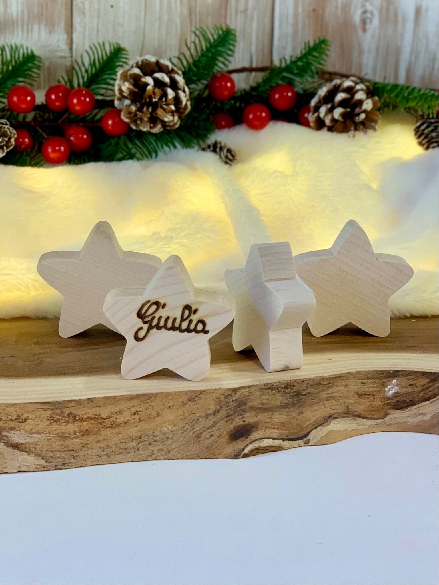 🎁STELLINE SEGNAPOSTO (ordine minimo 8 pezzi) Il Truciolo by MJ