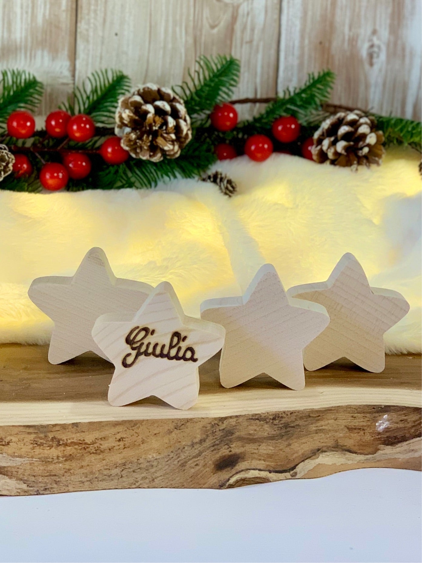 🎁STELLINE SEGNAPOSTO (ordine minimo 8 pezzi) Il Truciolo by MJ