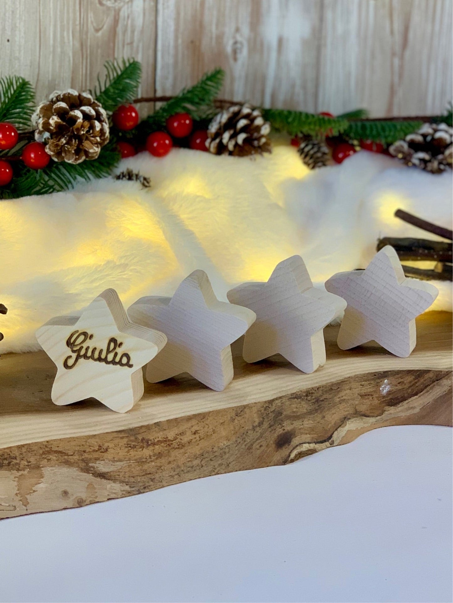 🎁STELLINE SEGNAPOSTO (ordine minimo 8 pezzi) Il Truciolo by MJ