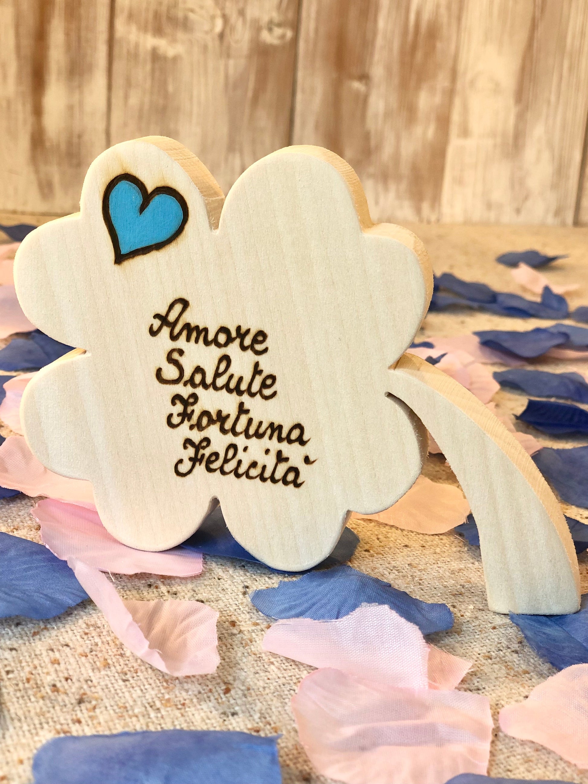 Otuuz Cuore Quadrifoglio Portafortuna Cuore con Scritta Glücksklee con Sacchetto Premuroso e Regalo di Speranza per Coppie Famiglie Amici Pazienti in Bocca al Lupo per Esami Otuuz Cuore Quadrifoglio Portafortuna Cuore con Scritta Glücksklee con Sacchetto Premuroso e Regalo di Speranza per Coppie Famiglie Amici Pazienti in Bocca al Lupo per Esami