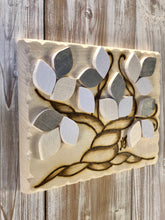 Carica l&#39;immagine nel visualizzatore di Gallery, ALBERO DELLA VITA BIANCO (20x15cm) Il Truciolo by MJ
